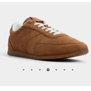 Aldo Size 8 Light Brown Suede Men's Sneakers New without tag